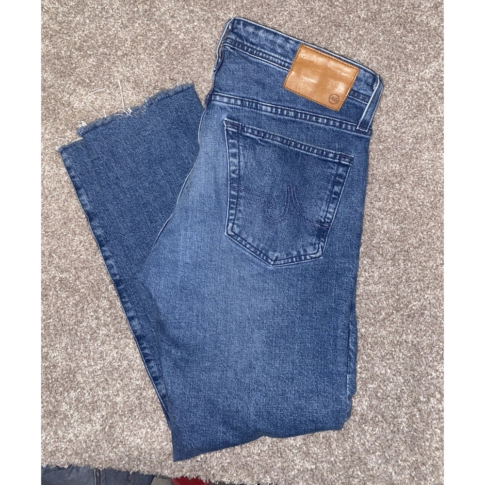 AG‎ Adriano Goldschmied Jeans Mens Dylan 31x30 Distressed Slim Skinny  Stretch